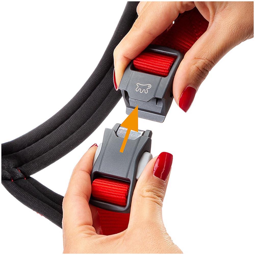 Pettorina Per Cani Taglia Medio-piccola Daytona Cross S-m, Riflettente, Con Fibbia Magnetica - Foto 4