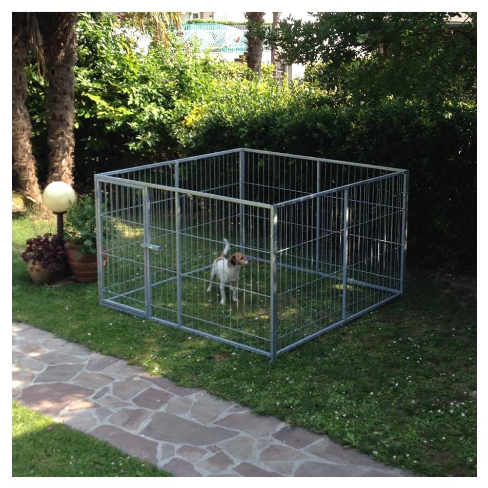 Box Recinto Per Cuccioli In Rete Con Zincatura A Caldo Dimensioni 200x200xh120 Cm - Foto 1