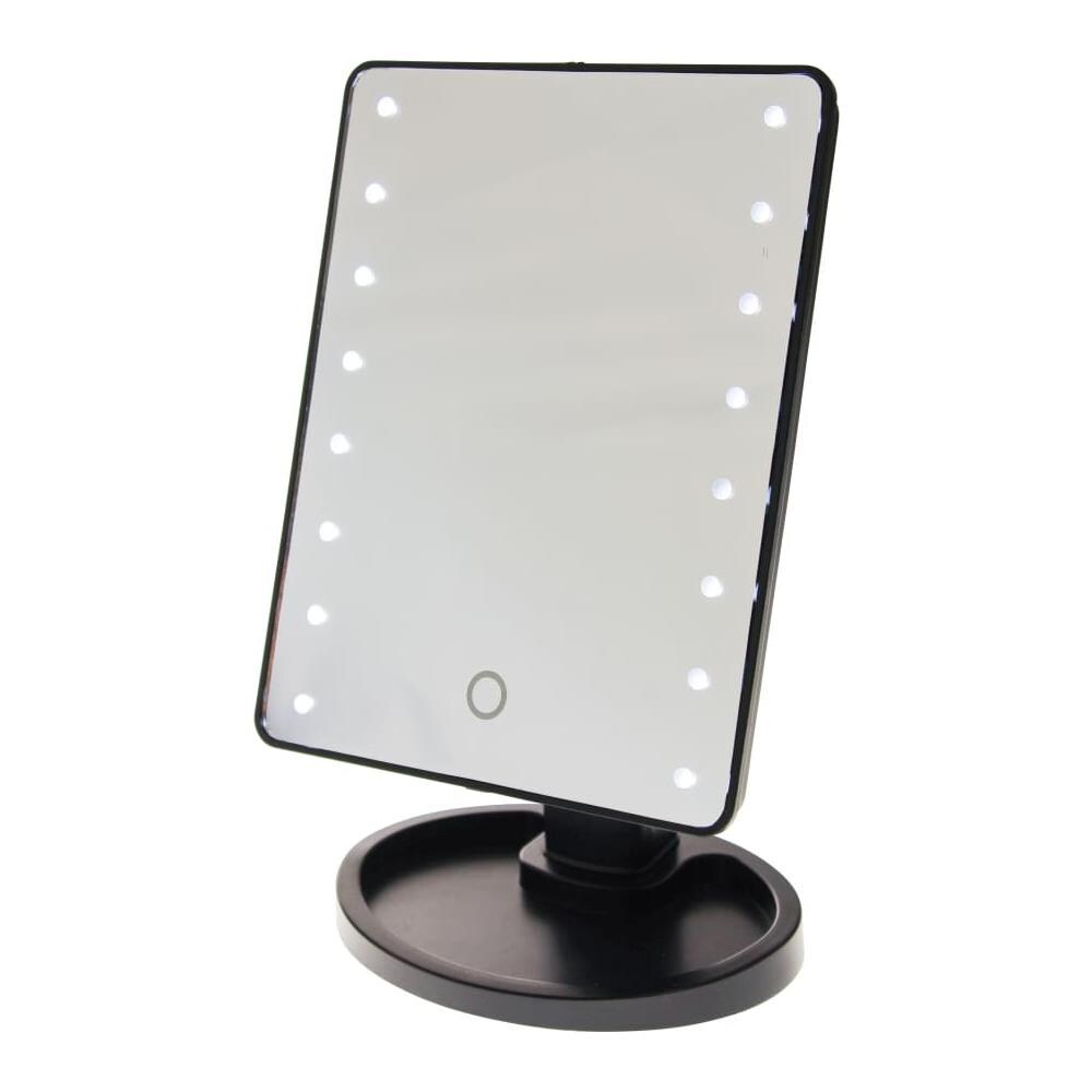 Specchio con Luci LED Nero - Foto 1