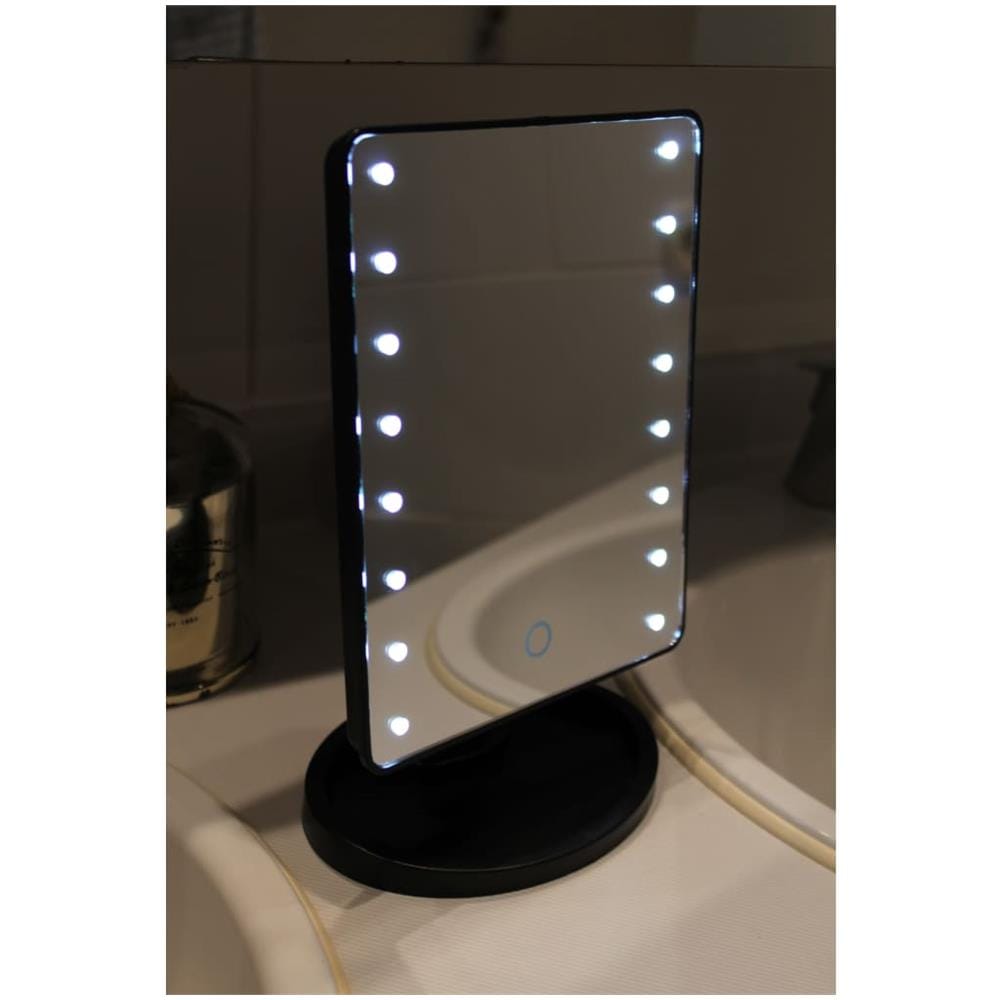 Specchio con Luci LED Nero - Foto 2