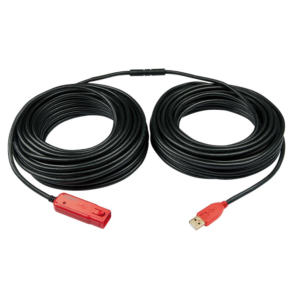 42923 30m USB A USB A Nero, Rosso cavo USB - Foto 1