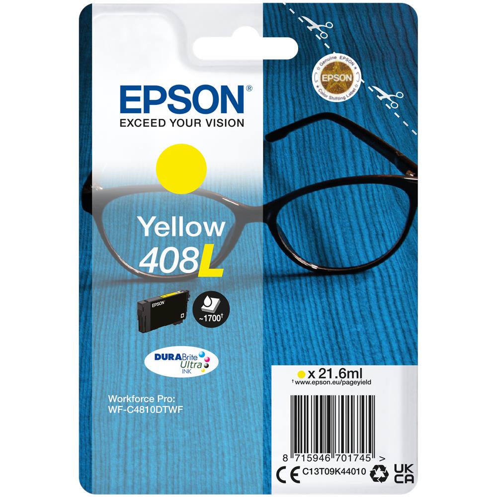 Singlepack Yellow 408L DURABrite Ultra Ink - Foto 1