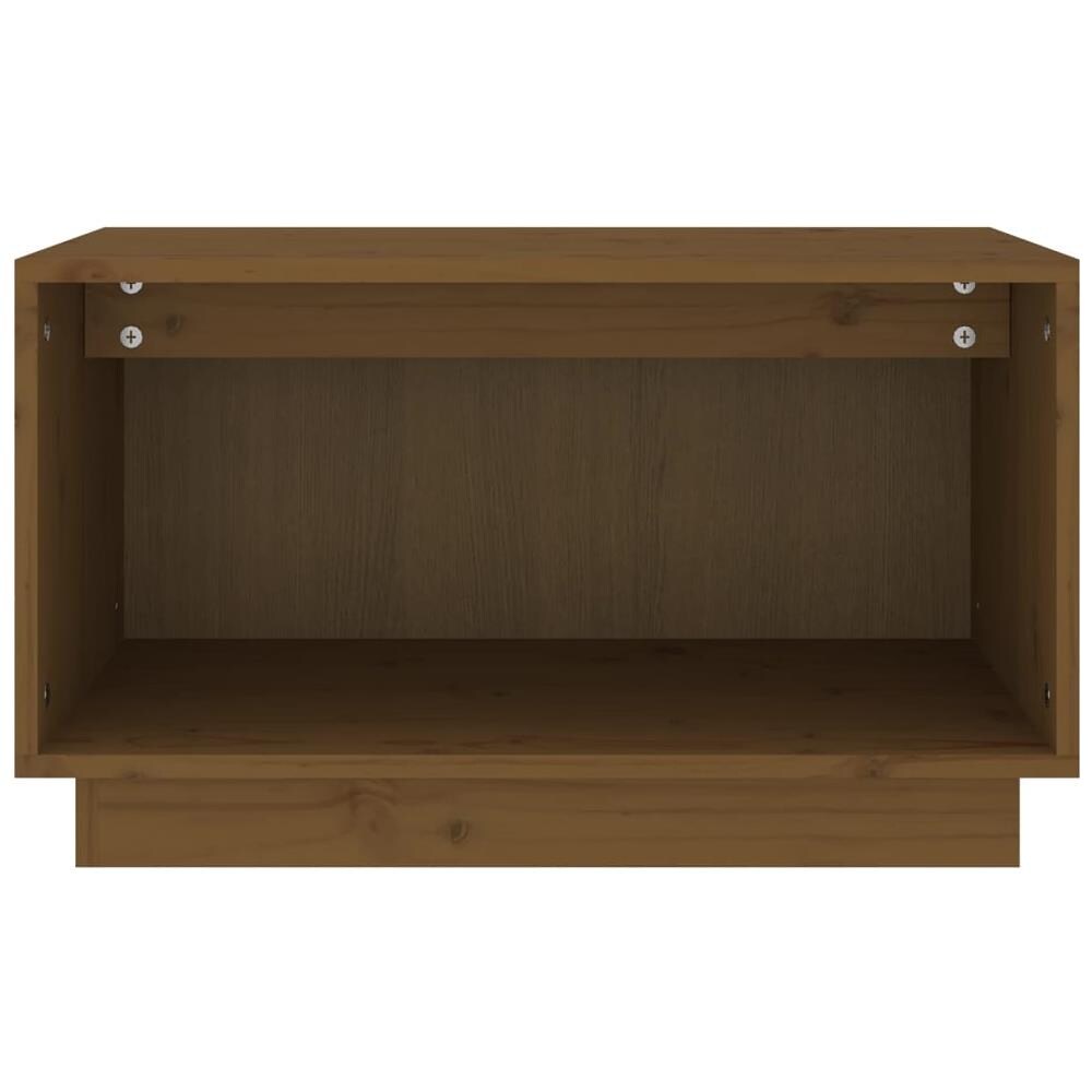 Mobile Porta Tv Miele 60x35x35 Cm In Legno Massello Di Pino - Foto 2