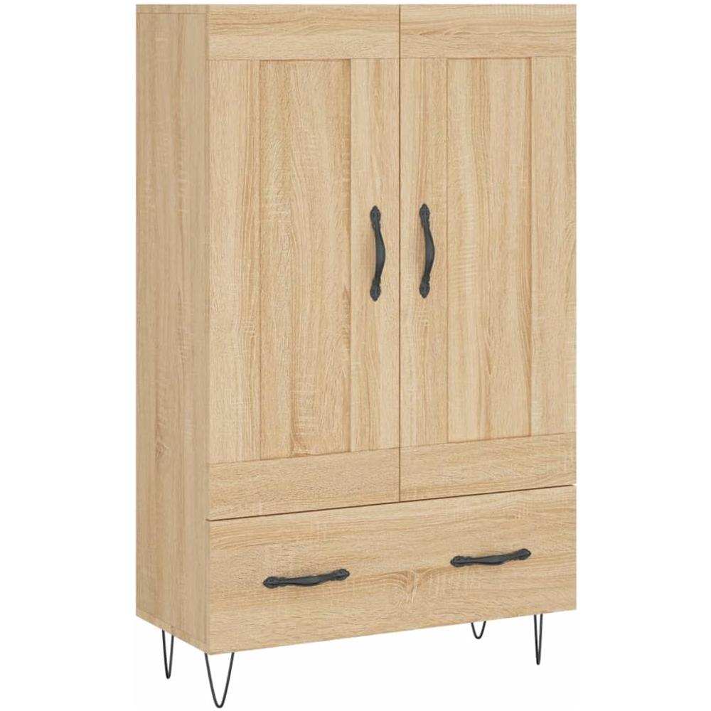 Credenza Rovere Sonoma 69,5x31x115 Cm In Legno Multistrato - Foto 2