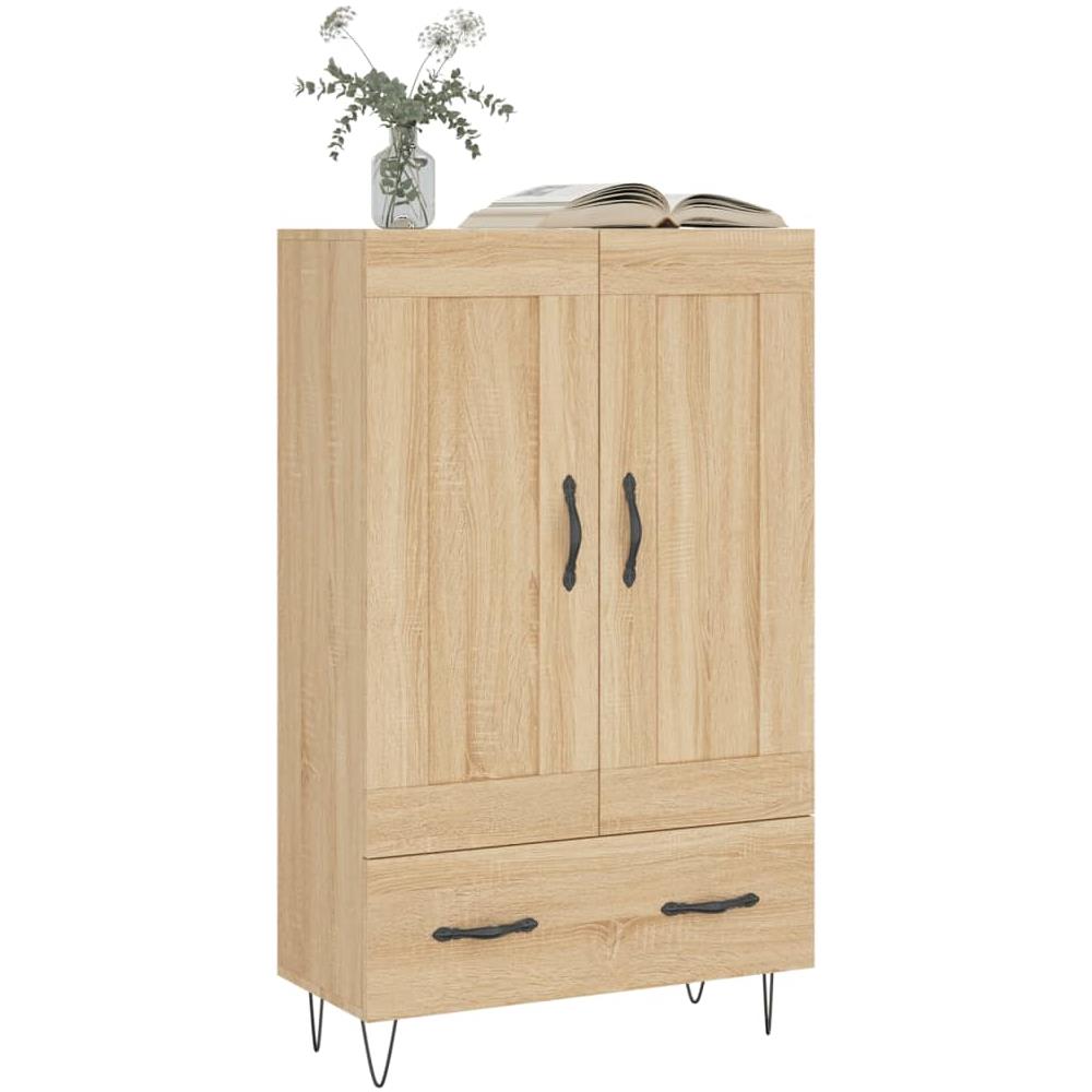 Credenza Rovere Sonoma 69,5x31x115 Cm In Legno Multistrato - Foto 3