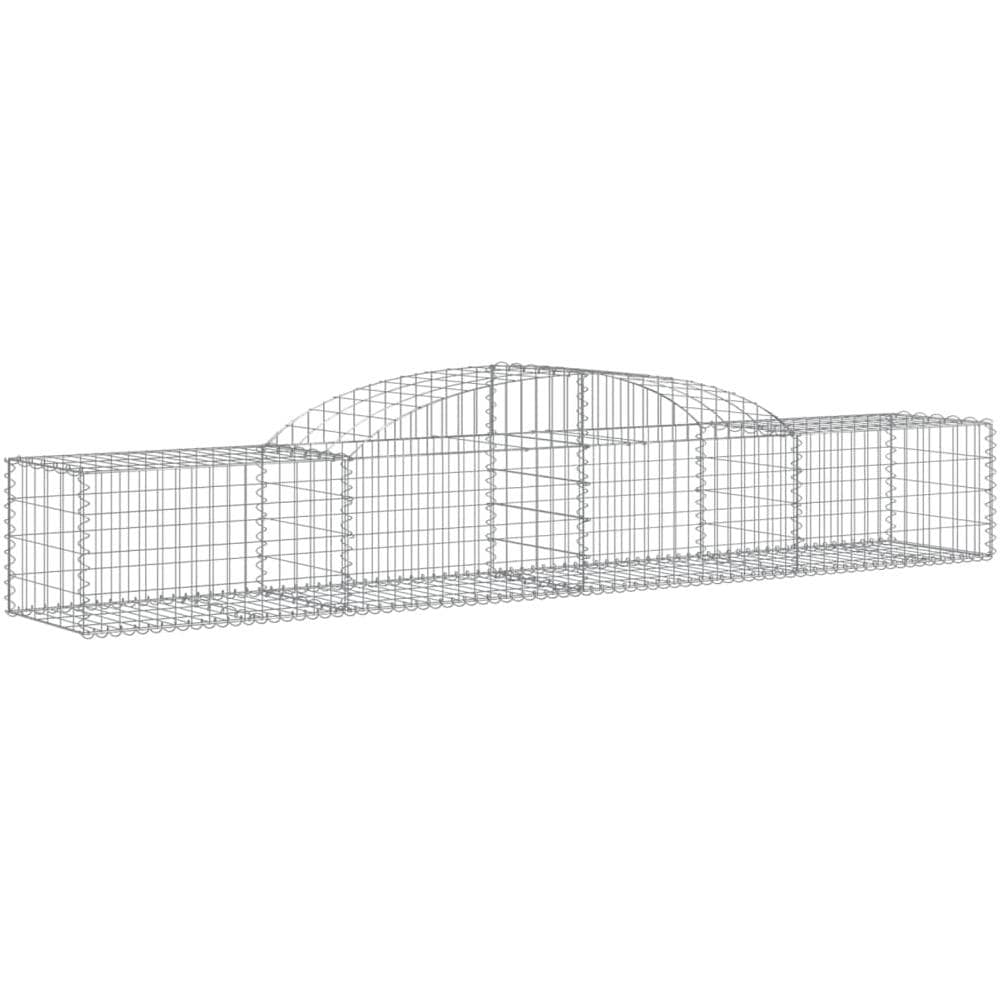 Cesti Gabbioni Ad Arco 17 Pz 300x50x40/60 Cm Ferro Zincato - Foto 3