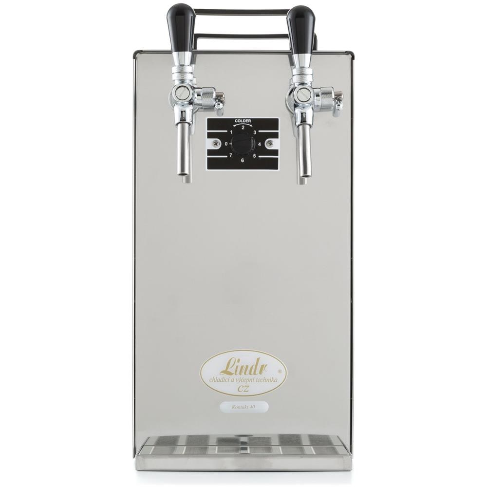 Set Completo - Spillatore Birra Con Pompa A Membrana - Kontakt 40/k, Dispenser Birra, Macchina Per Birra 2-linee, 50 Litri /h, Keg:type G, Keg 2:type A - Foto 2