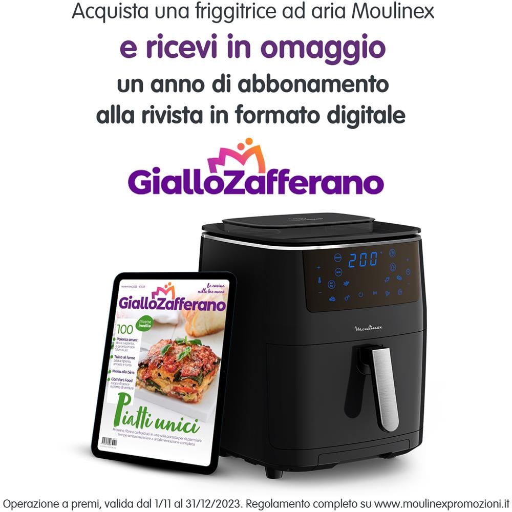 AL2018 Friggitrice ad Aria 6,5L, Friggitrice ad Aria Calda, Colore Nero - Foto 2