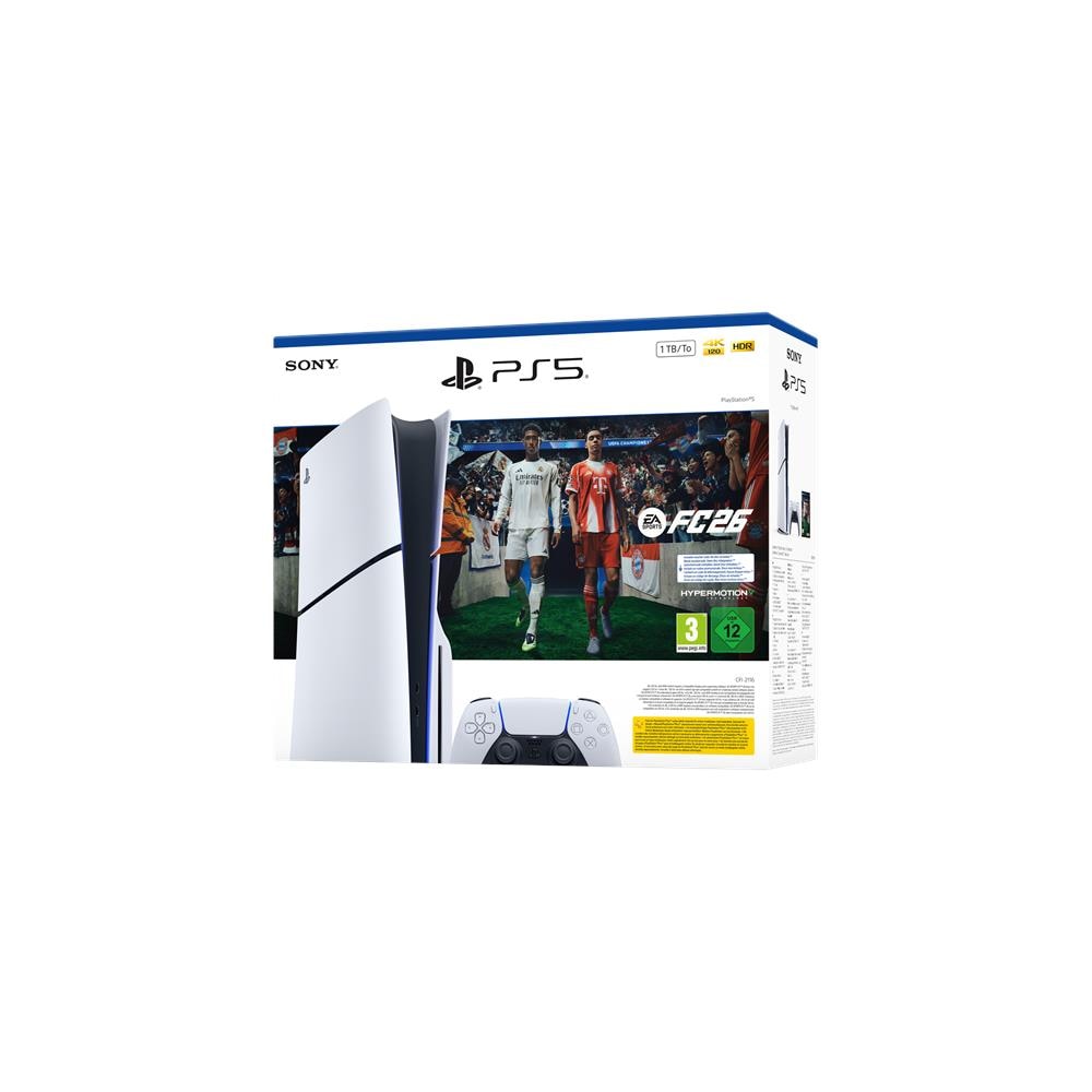 PlayStation 5 + EA Sports FC 26 Bundle 1 TB Wi-Fi Nero, Bianco - Foto 4