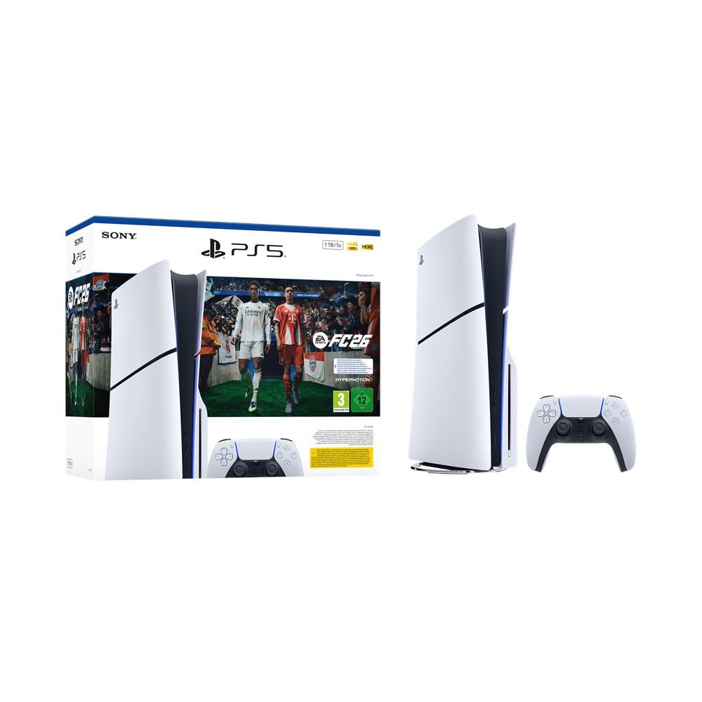 PlayStation 5 + EA Sports FC 26 Bundle 1 TB Wi-Fi Nero, Bianco - Foto 2