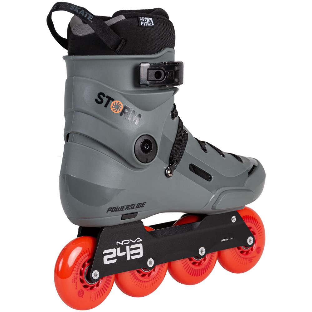 Pattini in linea Storm Meteor 80 (grigi, 45-46) - Foto 2