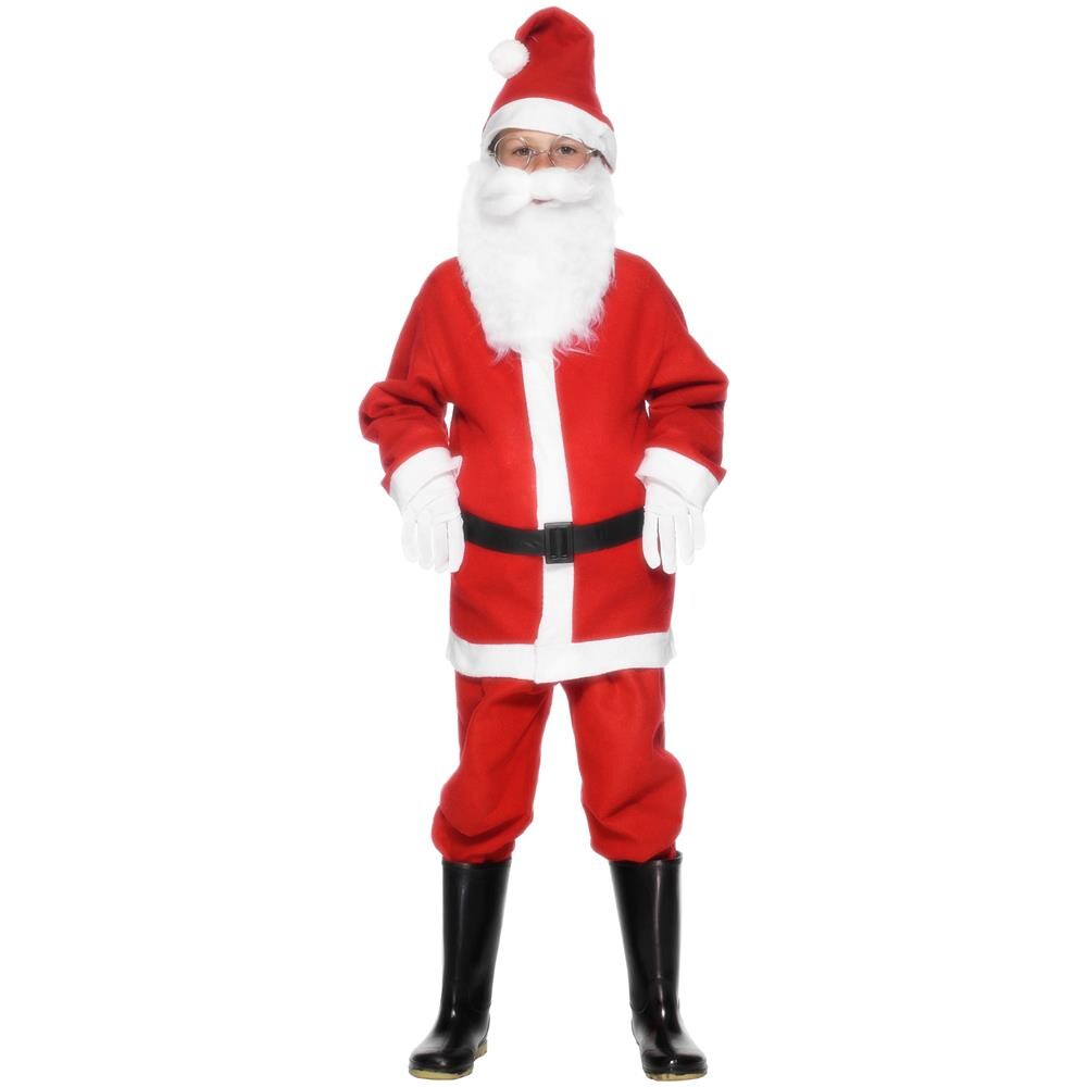 Costume Da Babbo Natale Per Ragazzo 4 A 6 Anni - Foto 2