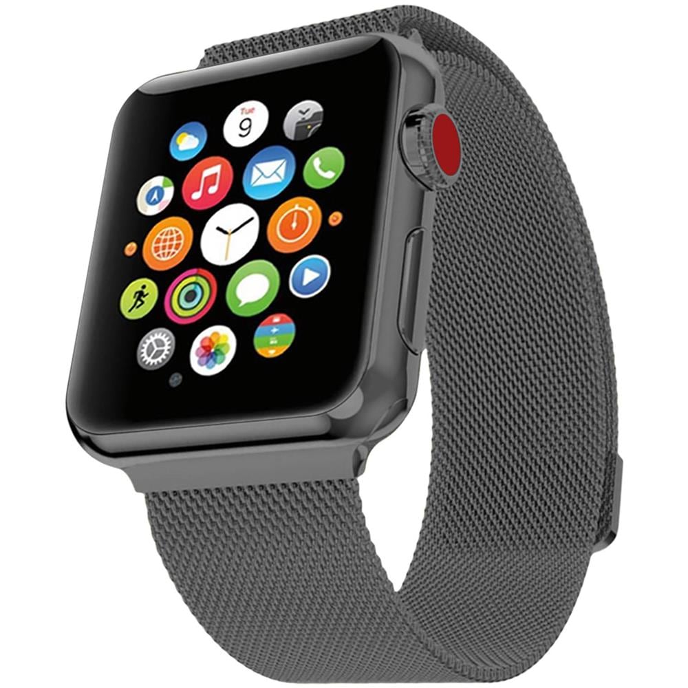 Avizar - Cinturino Apple Watch 42 Mm E 44 Mm In Acciaio Inox - Grigio -  ePRICE