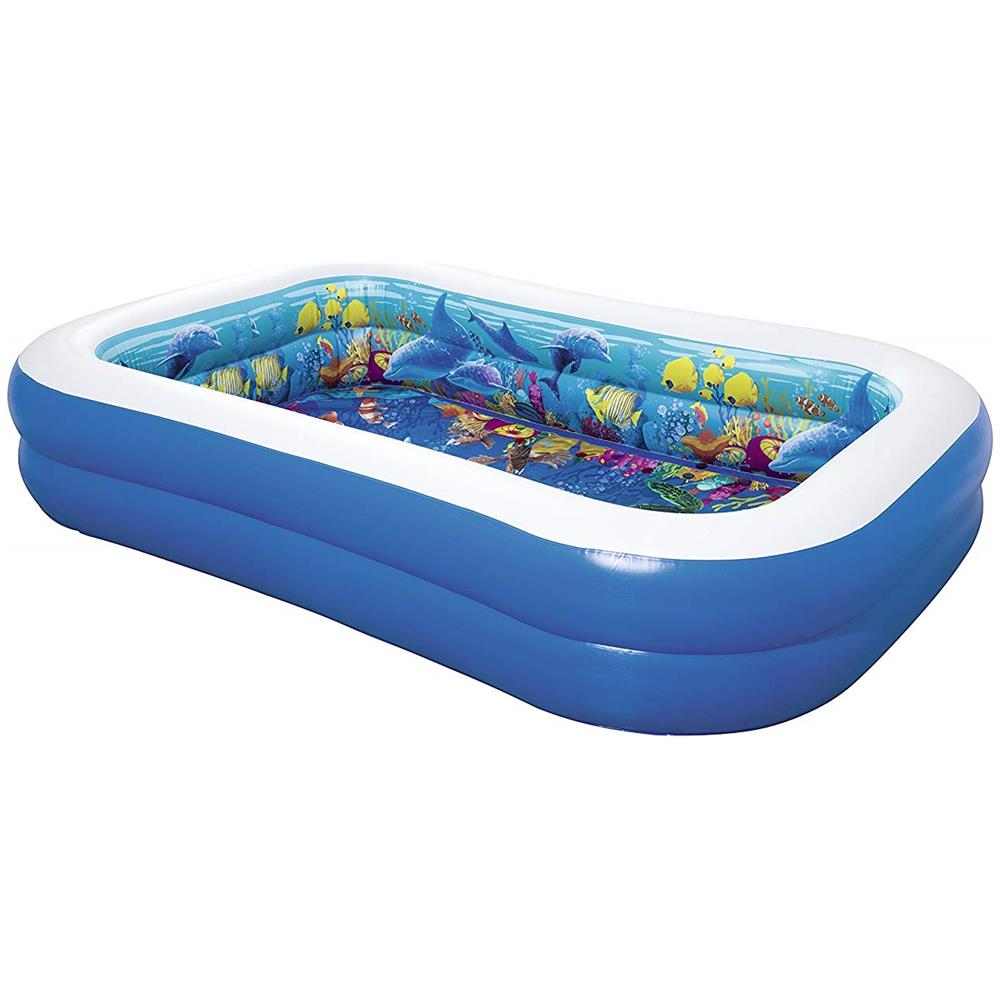 Piscina Avventura Marina 3d 54177, 262x175x51cm, Un Pezzo - Foto 1