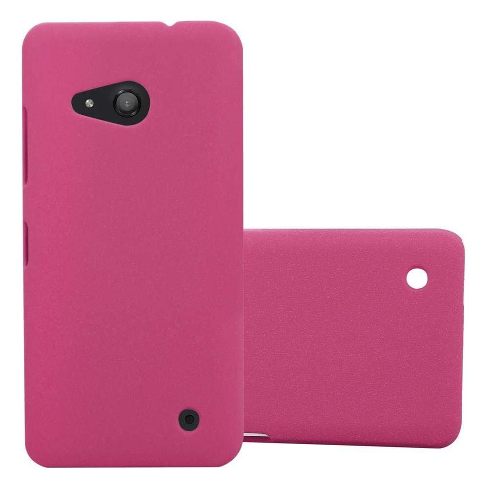 Custodia Compatibile Con Nokia Lumia 550 In Frosty Rosa - Hard Case Coperchio Protettivo In Frosted Look Contro I Graffi E Gli Urti - Foto 1