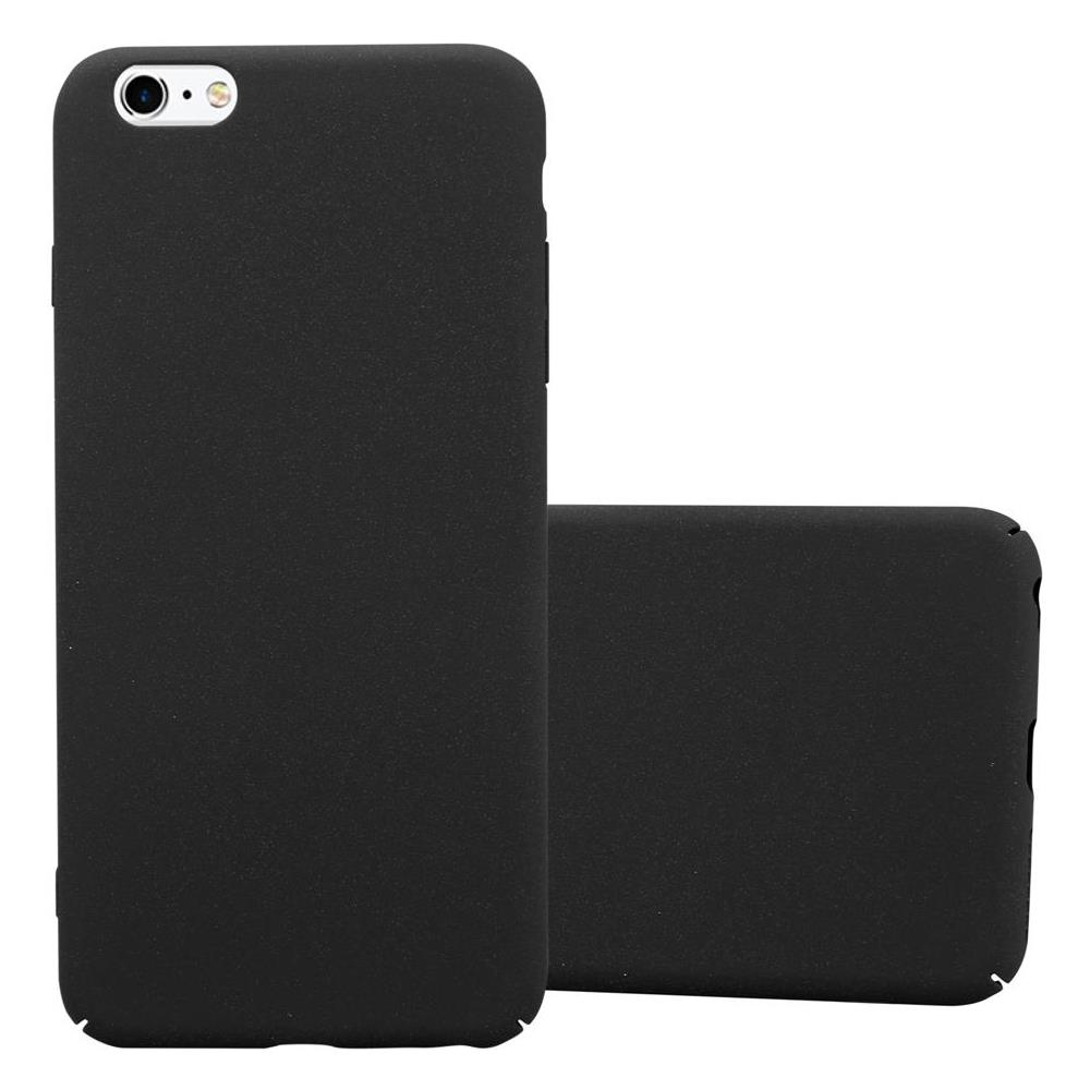 Custodia Per Apple Iphone 6 Plus / iphone 6s Plus In Frosty Nero - Rigida Cover Protettiva Sottile Con Bordo Protezione - Back Hard Case Ultra Slim Bumper Antiurto Guscio Plastica - Foto 1