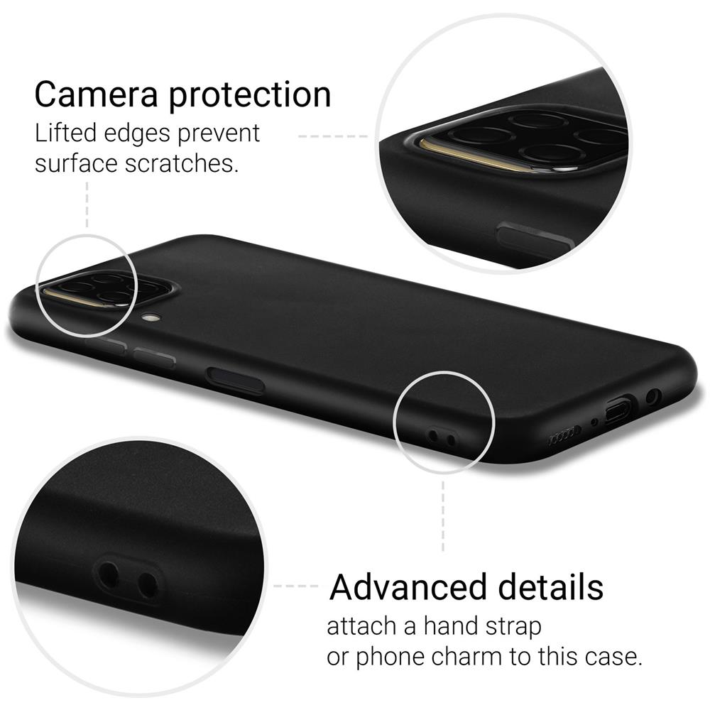Minimalist Series, Cover In Silicone Per Huawei P40 Lite, Nero - Finitura Opaca, Custodia Sottile E Morbida In Tpu - Foto 2