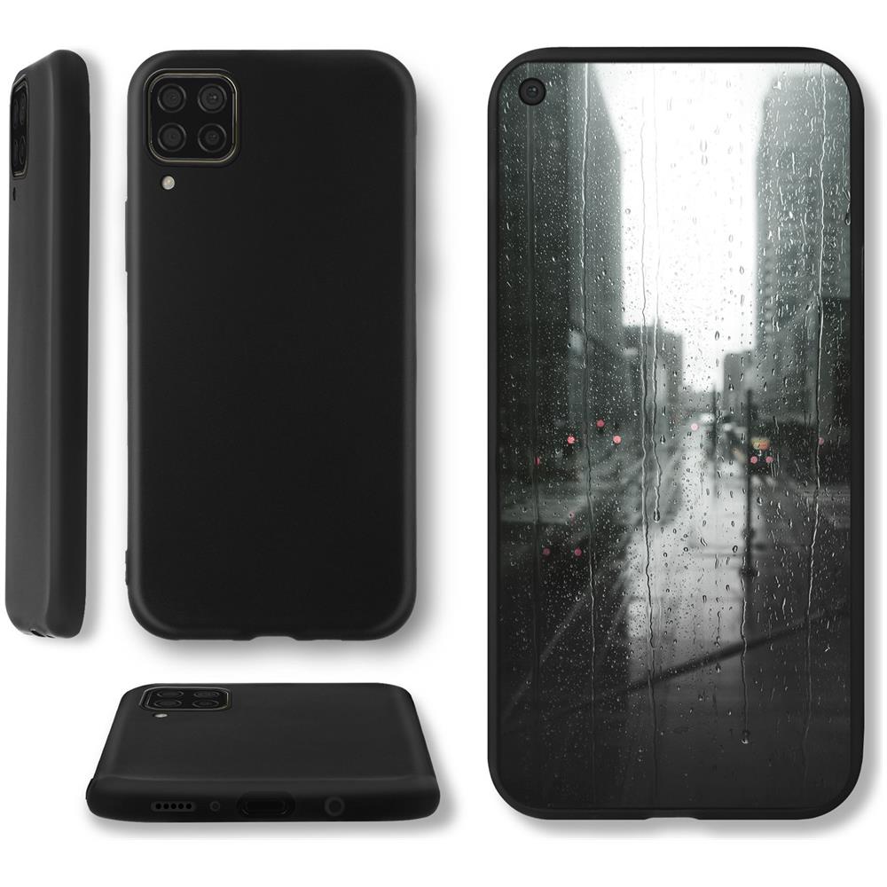 Minimalist Series, Cover In Silicone Per Huawei P40 Lite, Nero - Finitura Opaca, Custodia Sottile E Morbida In Tpu - Foto 5