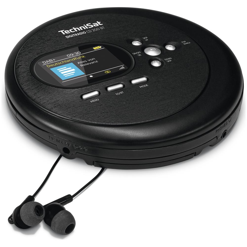 DIGITRADIO CD 2GO BT Lettore CD portatile Nero - Foto 2