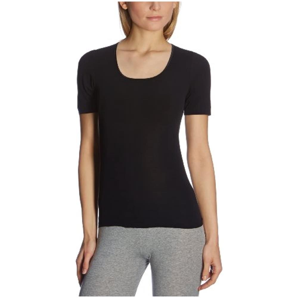 Maglietta, Donna, Nero (schwarz (000-schwarz)), 40 It (s) (2)  - Foto 1