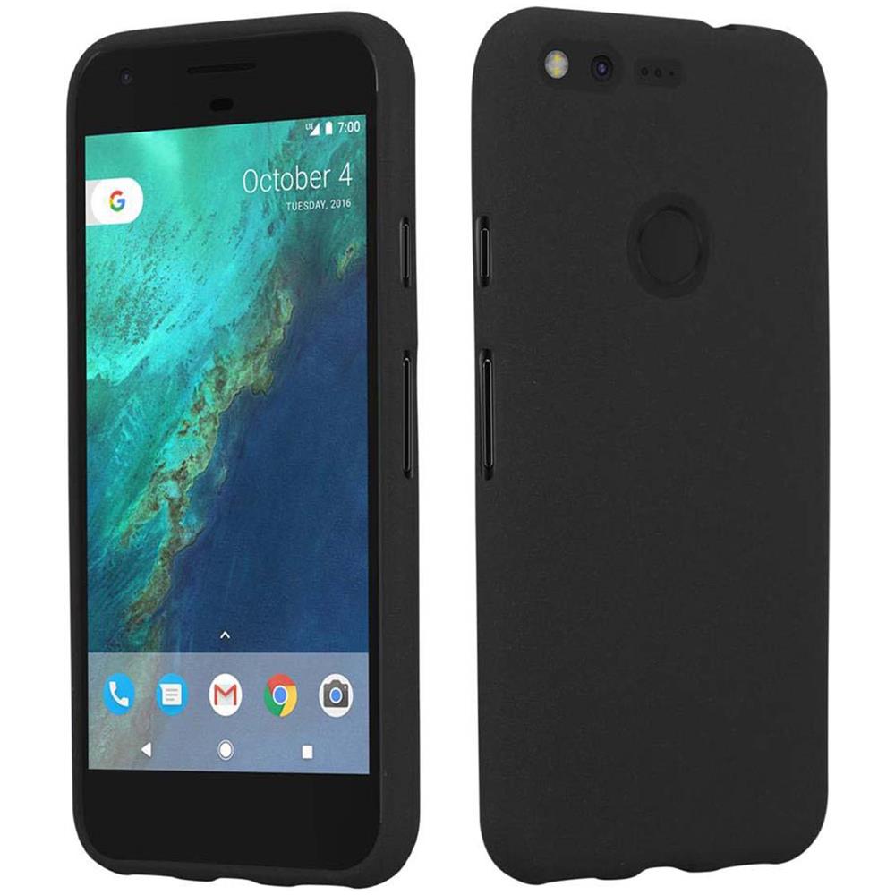 Custodia Compatibile Con Google Pixel In Frost Nero - Coperchio Protettivo In Silicone Tpu Flessibile - Foto 8