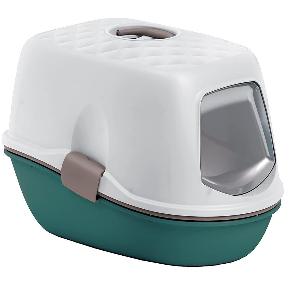 Furba Top Chic, Toilette Con Setaccio Autopulente, Verde Inglese - Tortora - Bianco - Foto 1