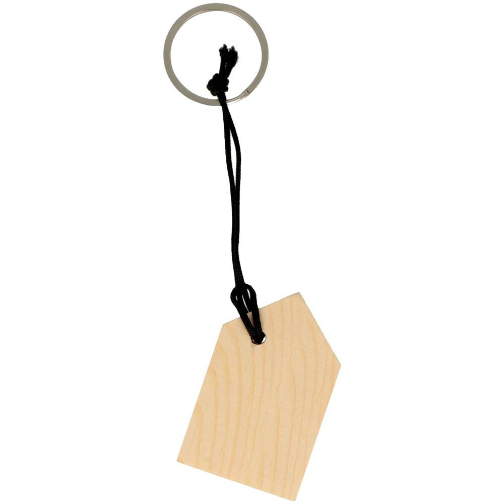 3 Piccoli Portachiavi In Legno Per Case - Foto 1
