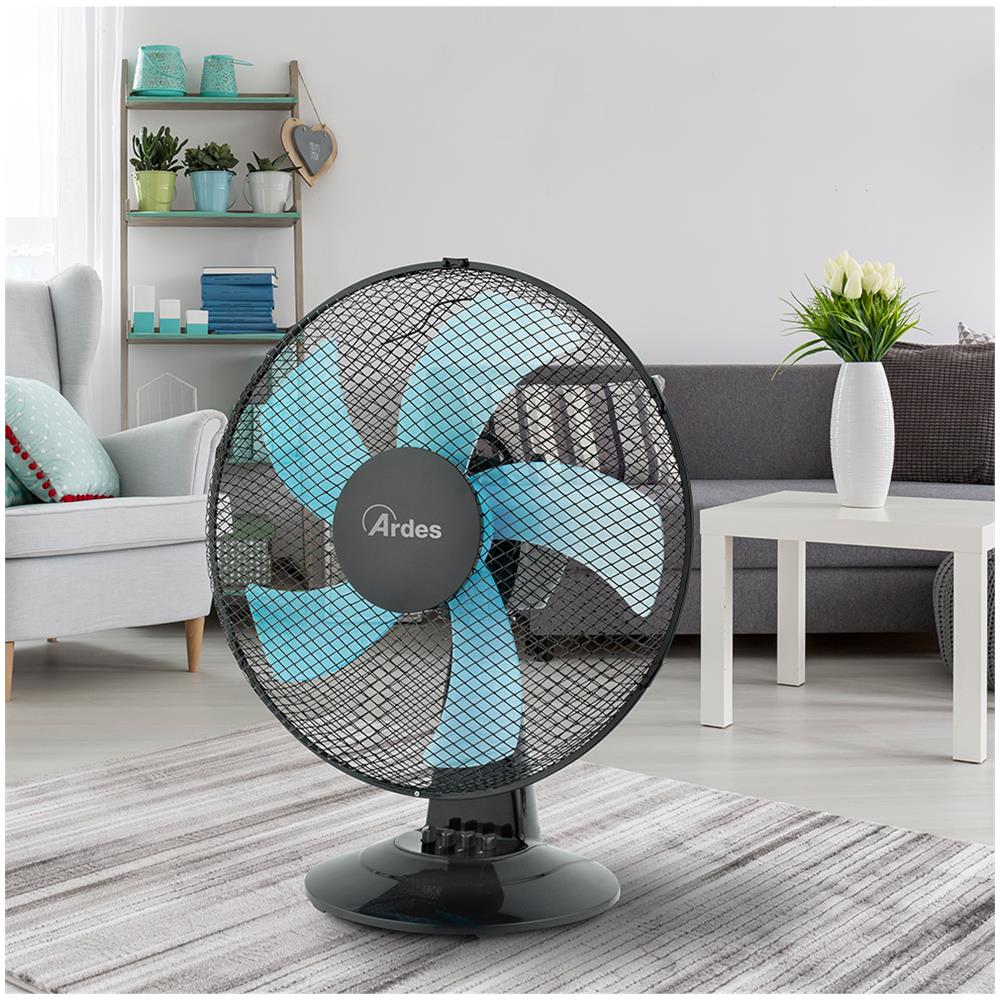 Ventilatore Da Tavolo AR5ST40N 40CM 40W Colore Nero - Foto 4