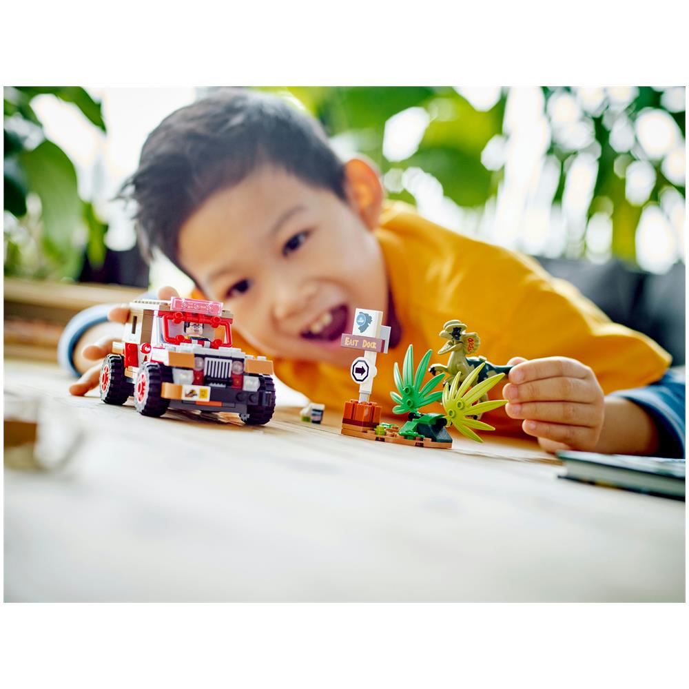 76958 Jurassic World L'Agguato del Dilofosauro - Foto 7