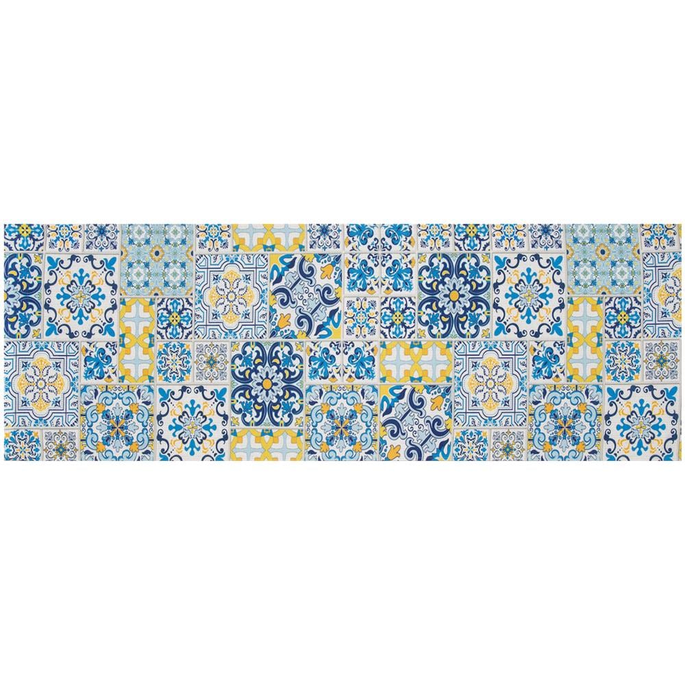Tappeto Cucina Antiscivolo Stampa Digitale Emozioni Fantasie Maiolica Marina 58x80 Cetara - Foto 1