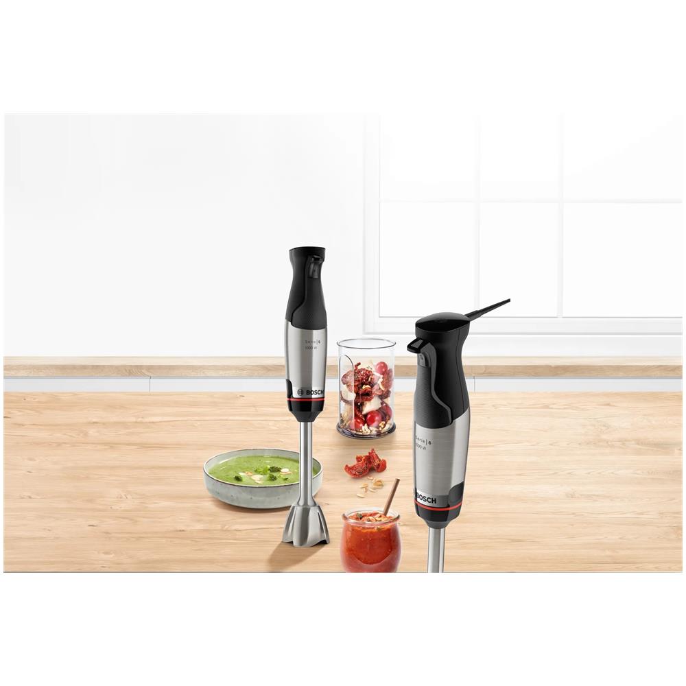 Serie 6 MSM6M610 frullatore Frullatore ad immersione 1000 W Nero, Acciaio inossidabile - Foto 13