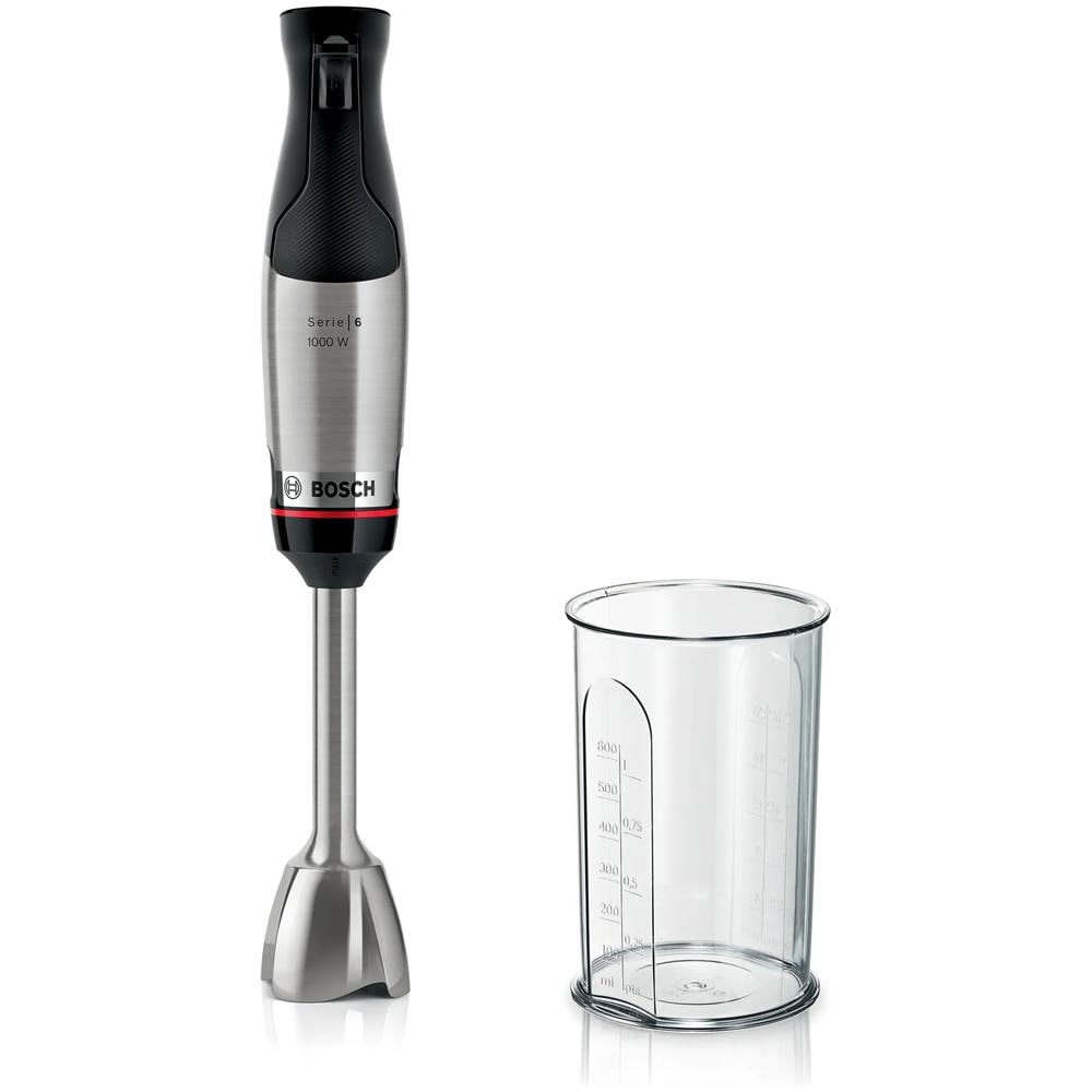 Serie 6 MSM6M610 frullatore Frullatore ad immersione 1000 W Nero, Acciaio inossidabile - Foto 1