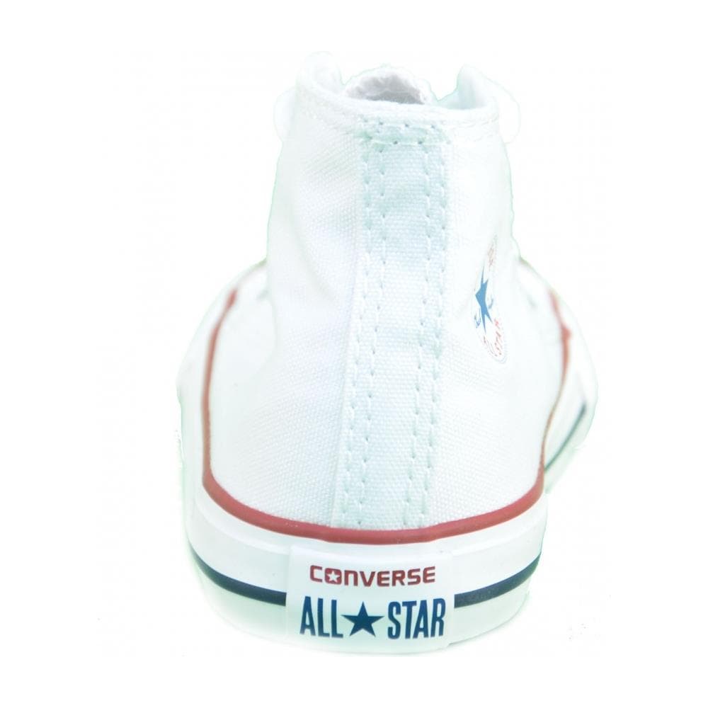 All Star Scarpe Sportive Bambino Bianche Tela Lacci 7j253c numero 20 - Foto 2