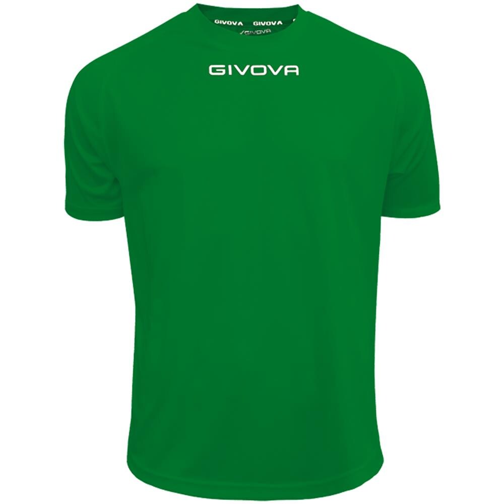 T - Shirt One Verde Corsa Sport Uomo Staff Running Jogging Allenamento Relax Calcio Calcetto Torneo Scuola Sport - Taglia 2xl - Foto 1