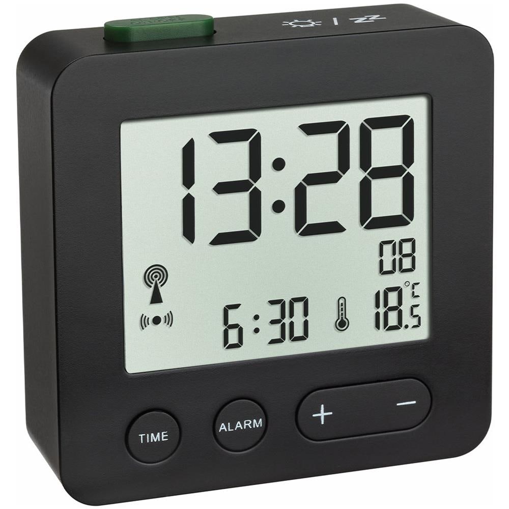 TFA Dostmann Radiosveglia Digitale 60.2545.01 (Versione in Lingua Inglese) - Foto 1