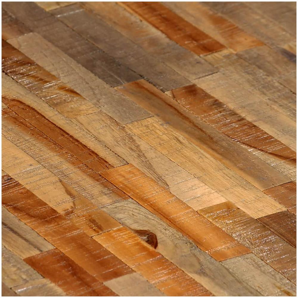 Set Tavolini A Incastro 2 Pz In Teak Massello Di Recupero - Foto 2