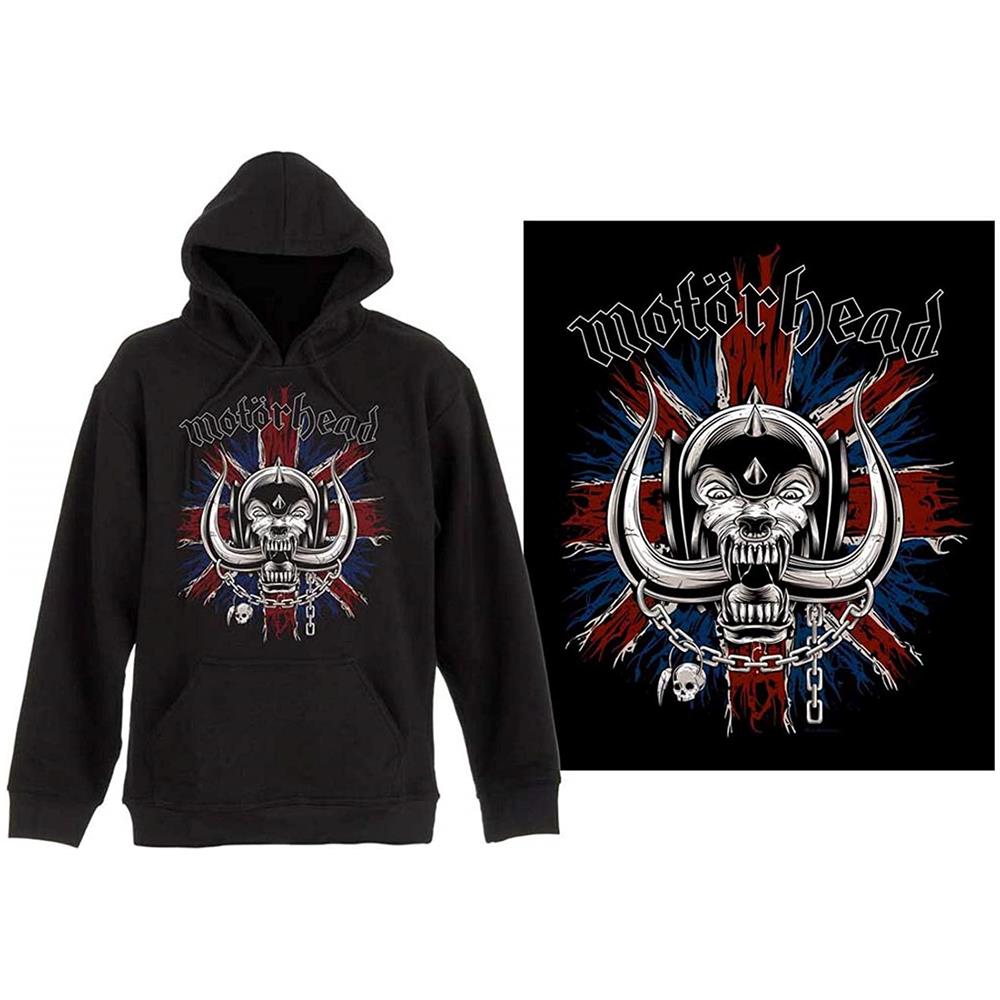 Motorhead: British Warpig (Felpa Con Cappuccio Unisex Tg. XL) - Foto 1