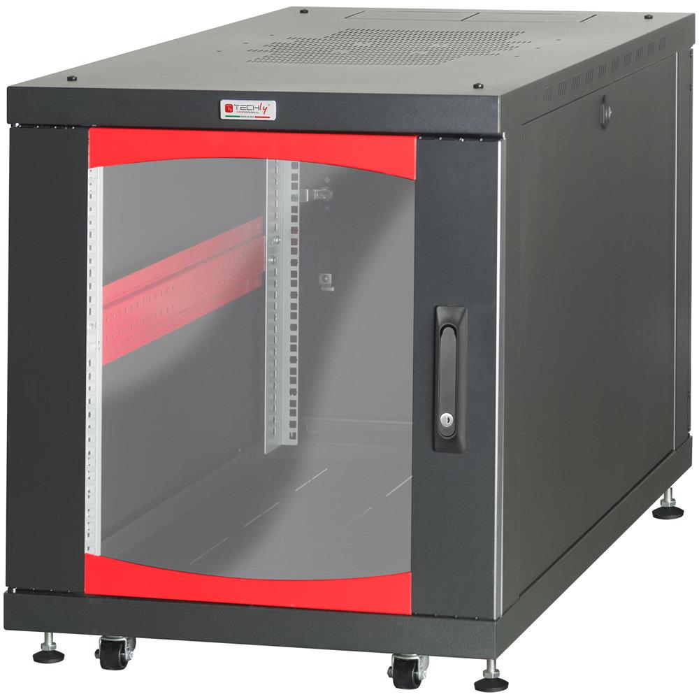 ver Armadio Rack 19'' 600x800 12 Unit? Nero Da Sotto-scrivania Nero - Foto 2