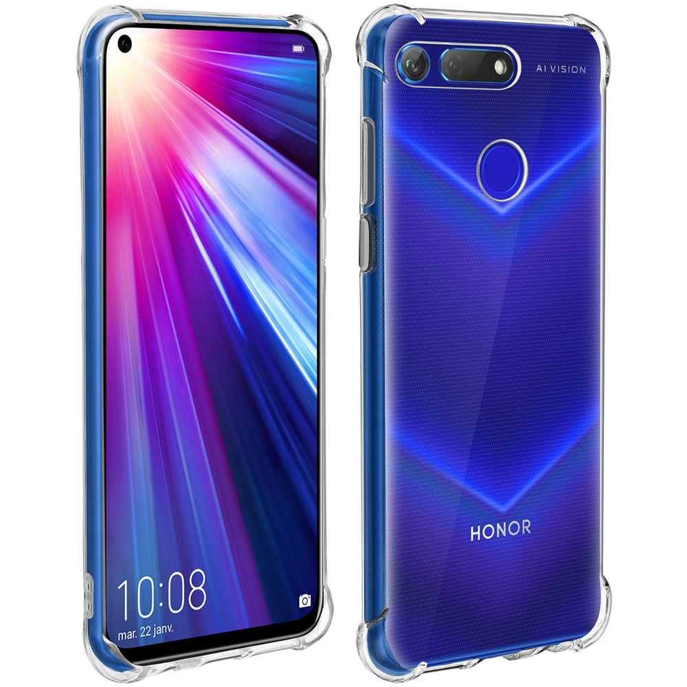 Cover Honor View 20 Silicone Gel Flessibile Bumper Resistente Trasparente - Foto 1