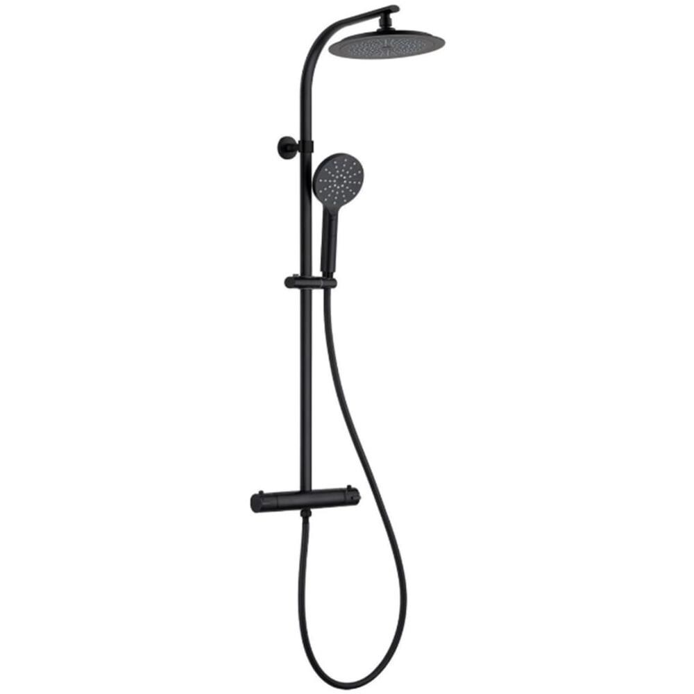 Colonna Doccia con Soffione MADURA FRESH Nero Satinato - Foto 1