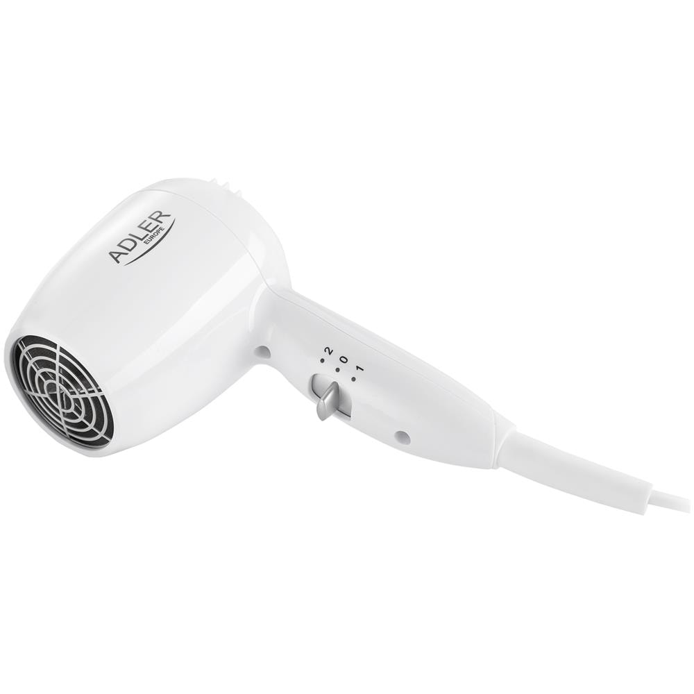 Ad 2252 Asciugacapelli Compatto 2 Livelli Di Temperatura Include Supporto A Parete 1600w - Foto 2