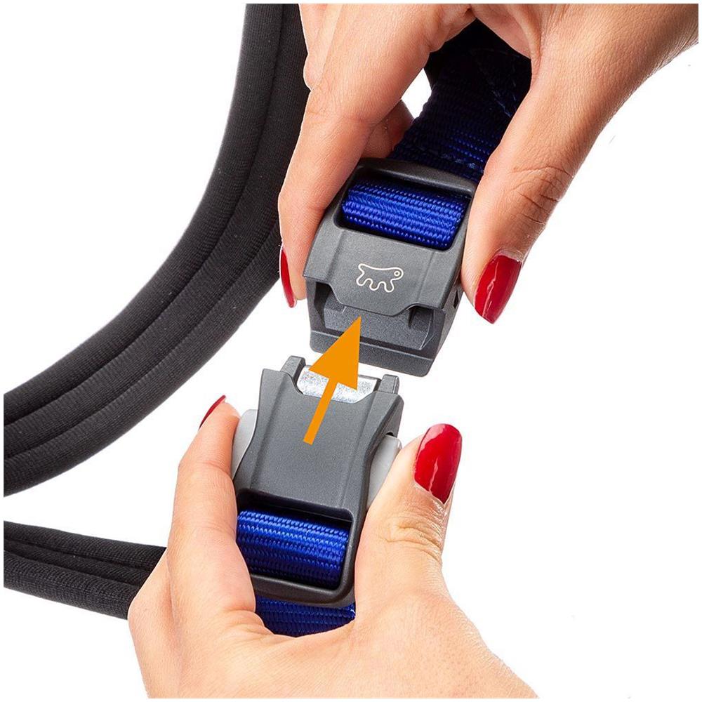 Pettorina Per Cani Taglia Piccola Daytona Cross S, Riflettente, Con Fibbia Magnetica - Foto 6