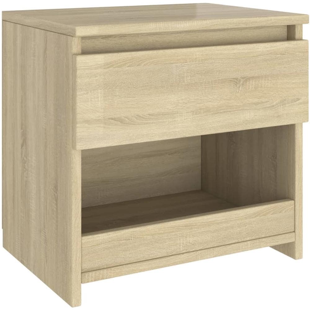 Comodino Rovere Sonoma 40x30x39 cm in Legno Multistrato - Foto 2
