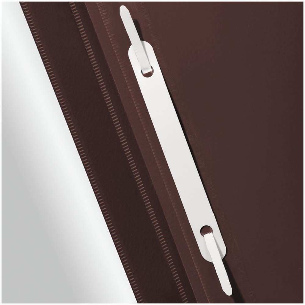 50020799 cartellina con fermafoglio Polipropilene (PP) Marrone - Foto 2