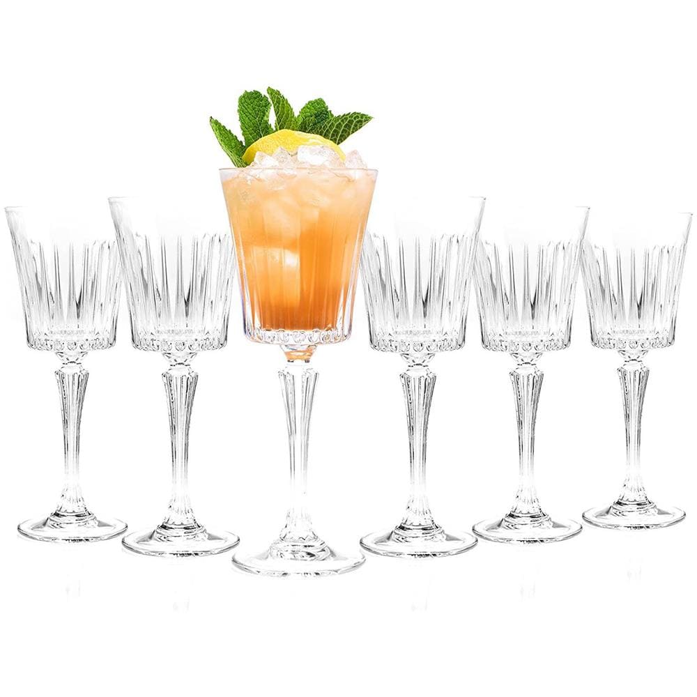 Timeless Set Di 6 Calici Da Vino Cl 23 Eco-crystal Glass Luxion® - Foto 1
