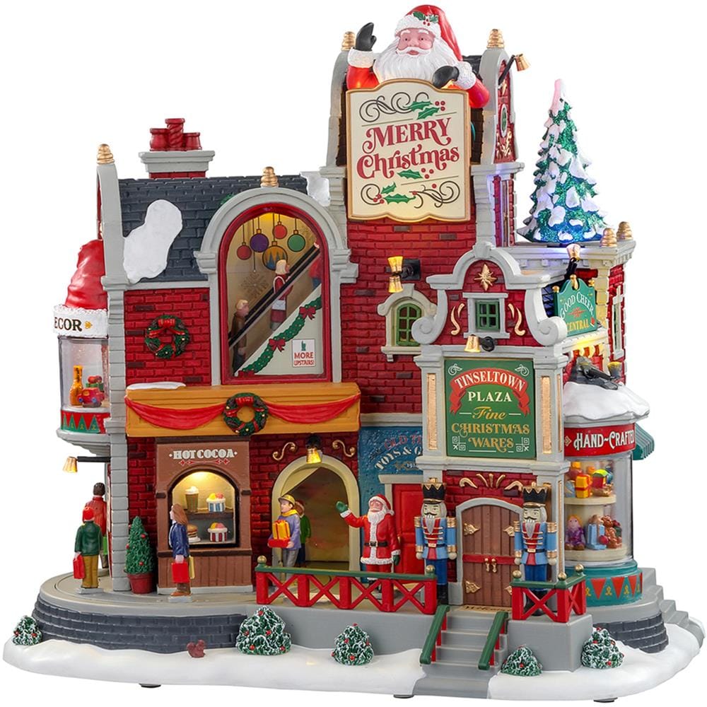 Tinseltown Plaza Lemax Decorazione Natale Multicolore - Foto 1