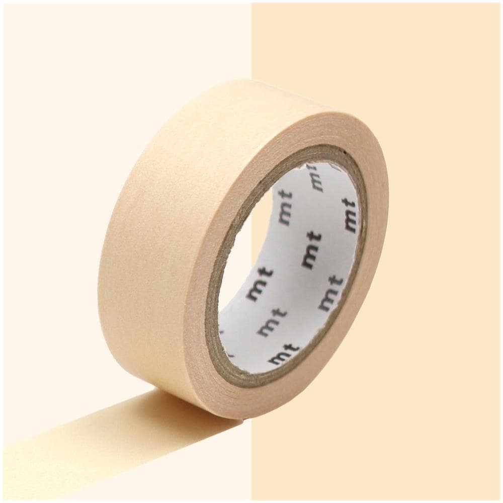 Nastro Adesivo Decorativo Monocolore Pastello - Arancione Giallo - 1,5 Cm X 7 M - Foto 1