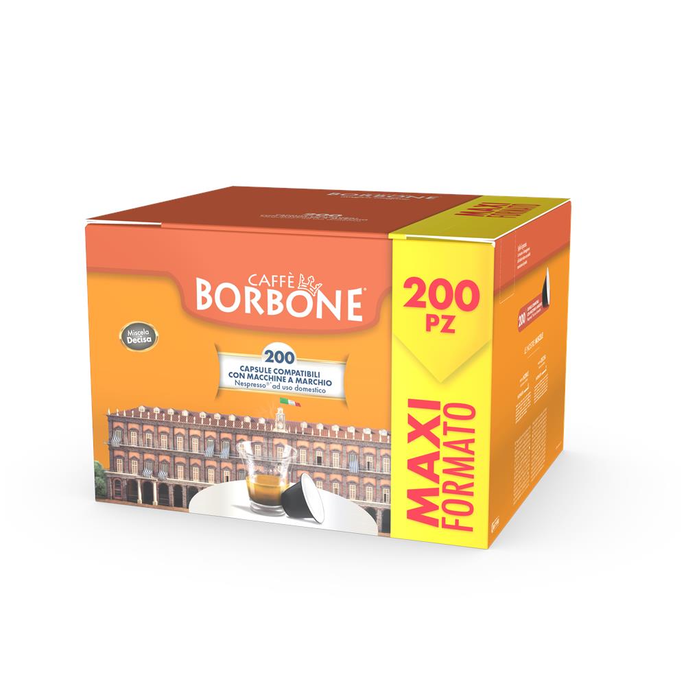 Capsule Caffè Compatibile Nespresso Miscela Decisa 200 Pezzi - Foto 3