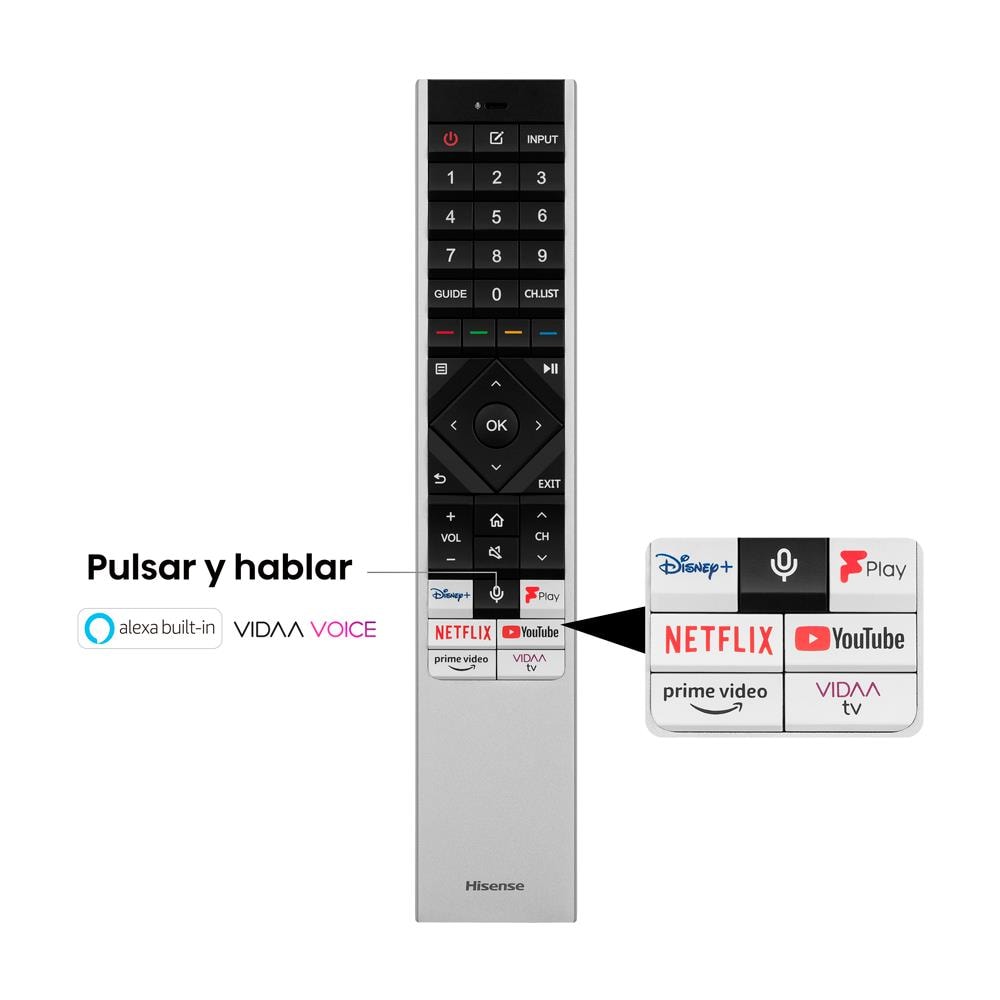 TV Mini LED Ultra HD 4K 100" 100U7KQ Smart TV VIDAA 2023 Nero - Foto 9