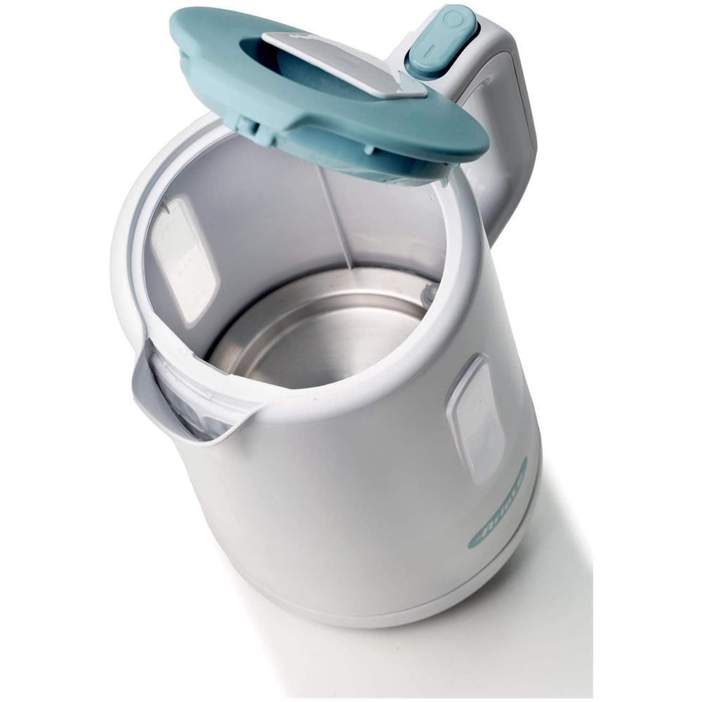 Bollitore Elettrico Breakfast Capacità 1.7 Litri Potenza 2200 Watt Bianco - Foto 2